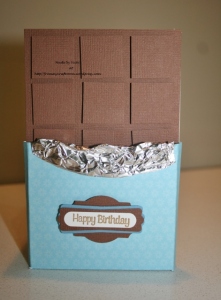 Chocolate card